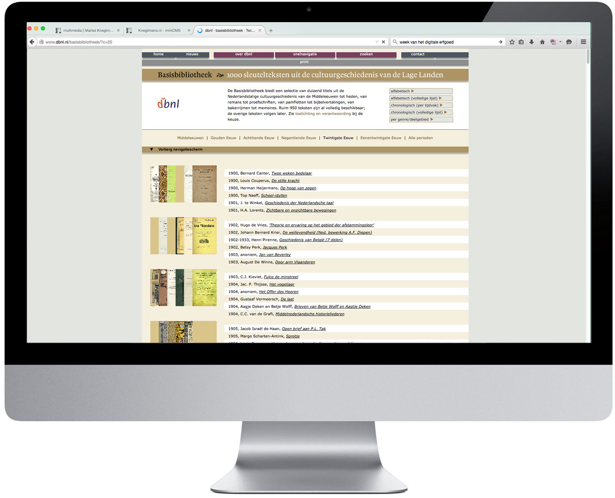 Digitale Bibliotheek voor de Nederlandse Letteren (dbnl) > Basisbibliotheek