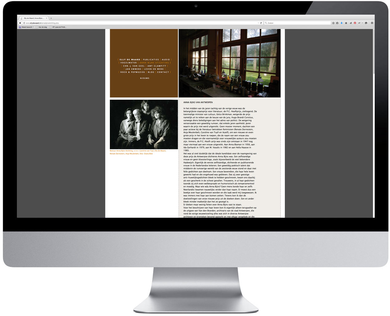 Elly de Waard > Website 