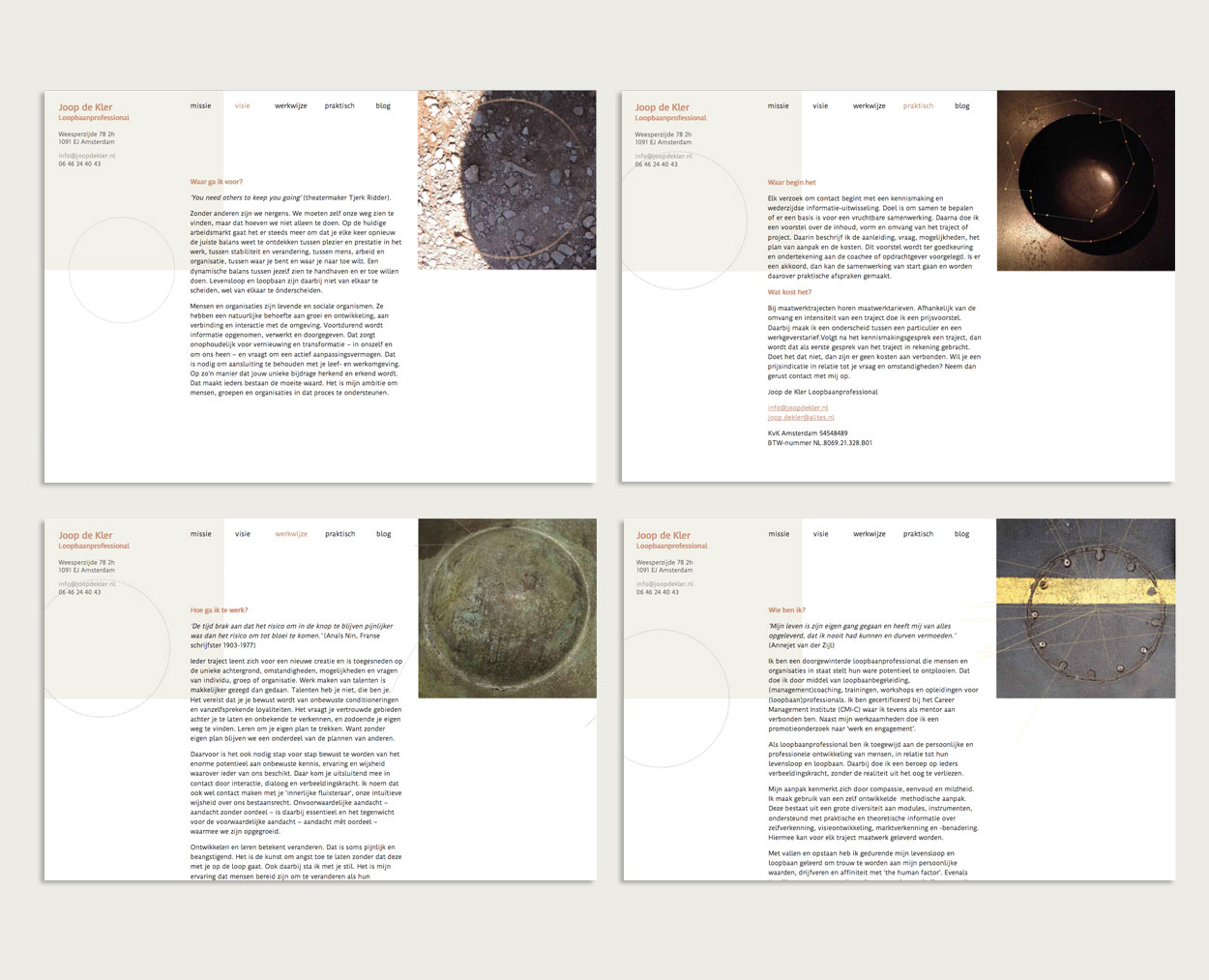 Joop de Kler > Diverse huisstijlmiddelen