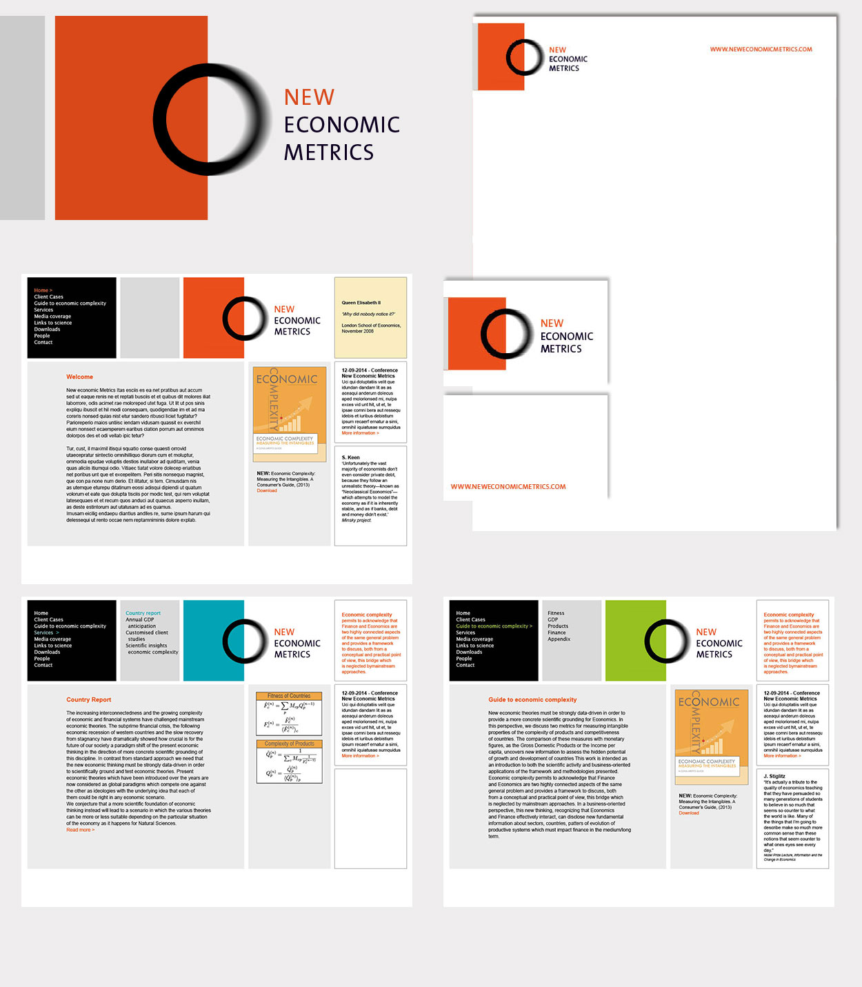 New Economic Metrics > Logo en website