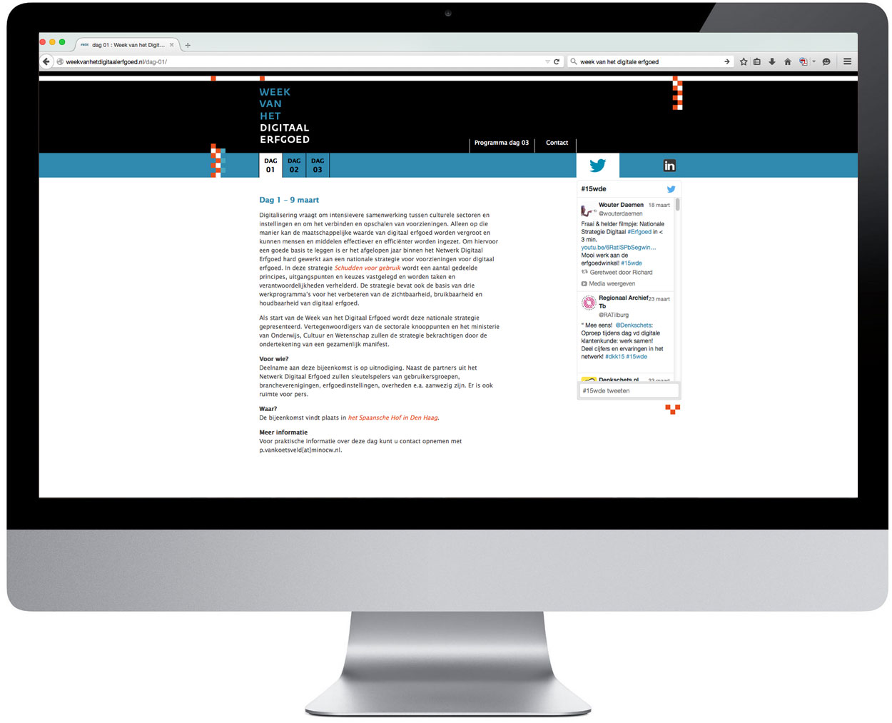 Koninklijke Bibliotheek > Week van het digitale erfgoed