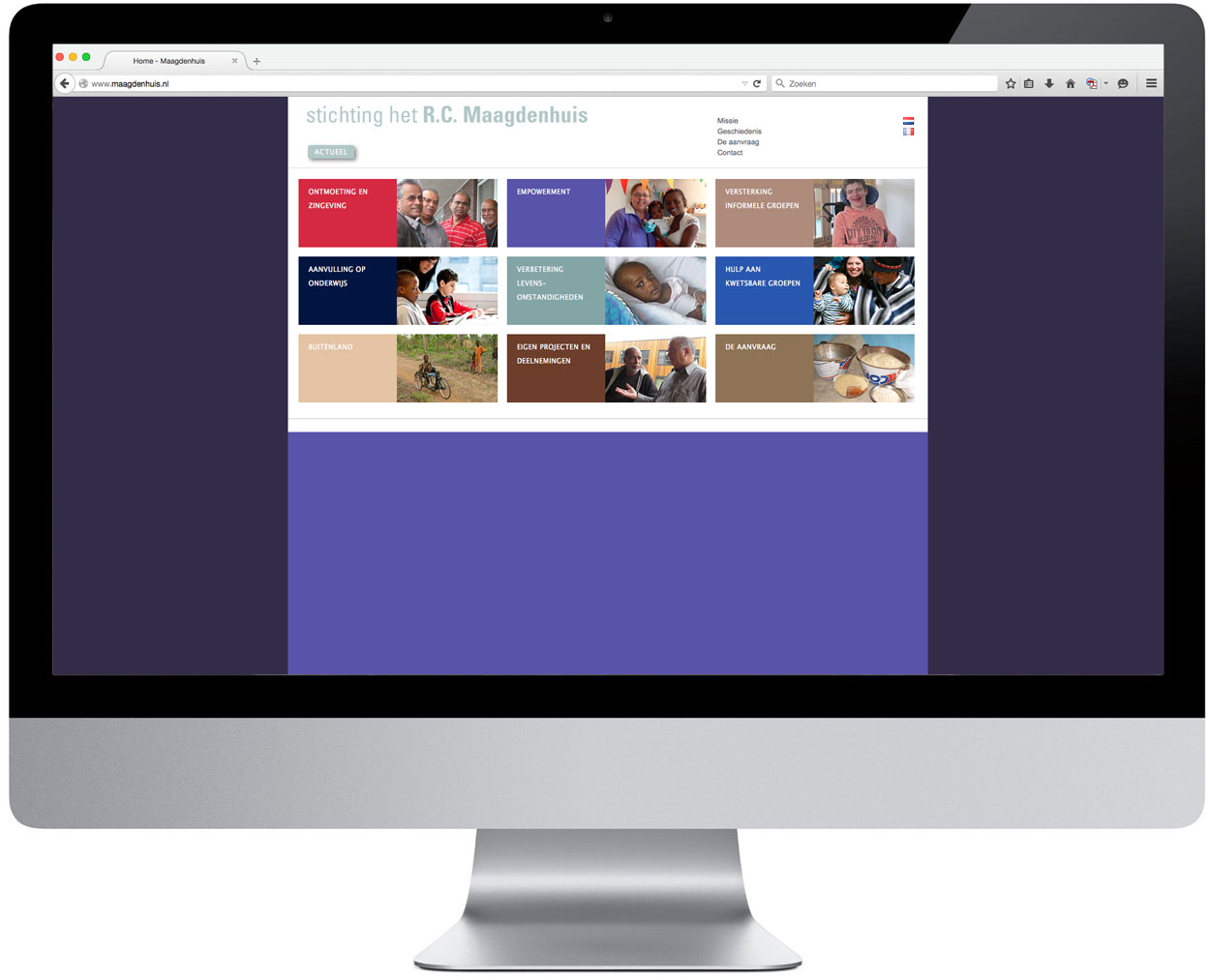 Maagdenhuis > Website Stichting het R.C. Maagdenhuis