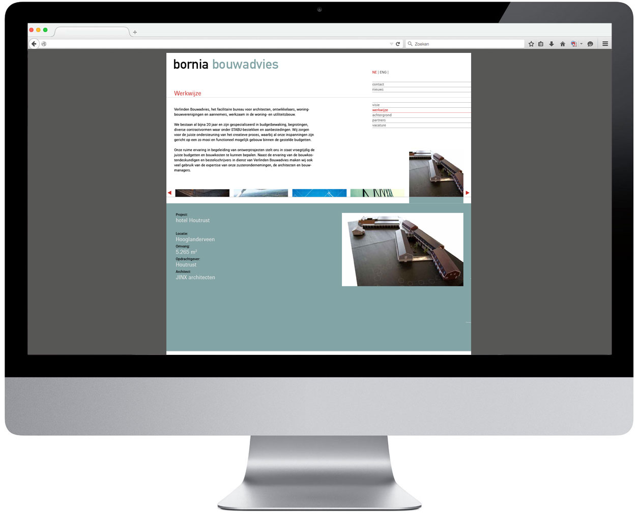 Bornia Bouwadvies > Website